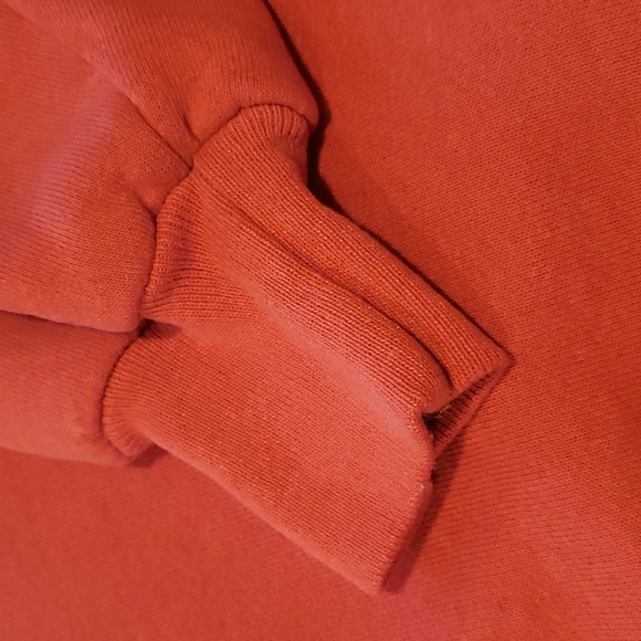 Vintage Jerzees Super Sweater sweatshirt red Christmas Tree size XL - Picture 7 of 7